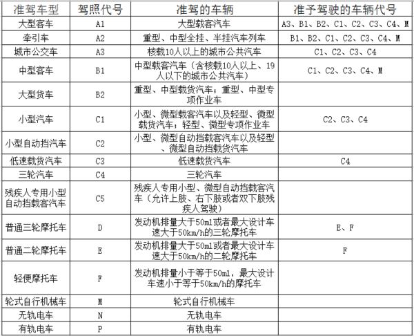 初次申领驾驶证可以申请什么车型,初次申领驾驶证可以申请什么车型2,第2张