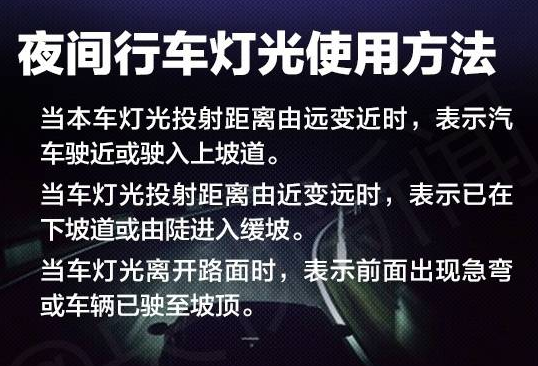 夜间灯光使用技巧图解,第1张