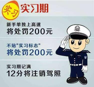 实习期上高速怎么处罚，扣分吗,实习期上高速怎么处罚，扣分吗,第1张